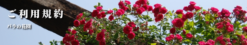 バラの花園ご利用規約